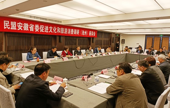 郑永飞主委率队来池调研促进文化和旅游消费工作